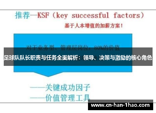 足球队队长职责与任务全面解析：领导、决策与激励的核心角色